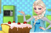 Juegos De Frozen Jugar Elsa Cocina Un Bizcocho Juegos Frozen