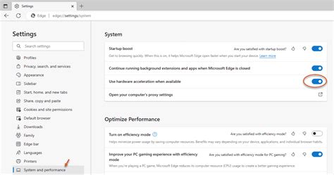 How To Turn Off Hardware Acceleration In Microsoft Edge