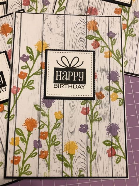 Birthday Card Geburtstagskarte Wildflower Path Stampin Up Su