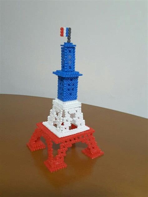 D Eiffel Tower Hama Beads By Monica Bencivelli Perler Beads Hama