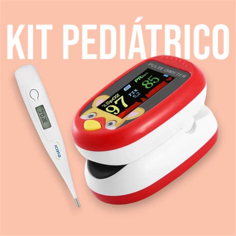 Oxímetro Infantil Qual O Melhor - Oximetro Dedo Infantil Pediátrico Neonatal Recarregável Com Termometro ...