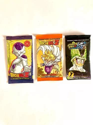 Cartas Drag N Ball Z Pack Por Sobres En Venta En San Miguel Bs As G