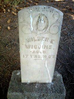 Wilber E Wiggins Find A Grave Memorial