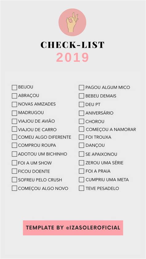 Check List 2019 Perguntas Para Whatsapp Perguntas Para Brincadeiras