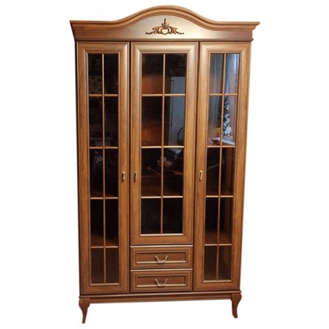 Шкаф-витрина Прованс 604, 121x45x216 см - купить по выгодной цене в ...
