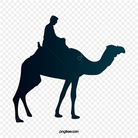 Camel Black Clipart Vector Black Camel Camel Clipart Eid Al Png