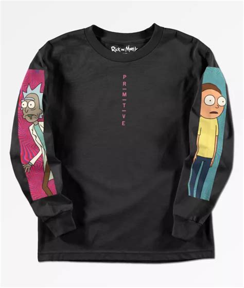 Primitive X Rick And Morty Hypno Morty Red T Shirt