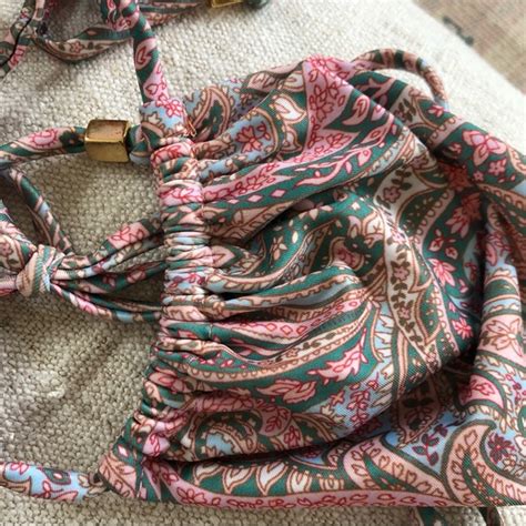 Suboo Swim Swim Suboo Swim Paisley Lennon Rouched Bikini Bottoms And Top Poshmark