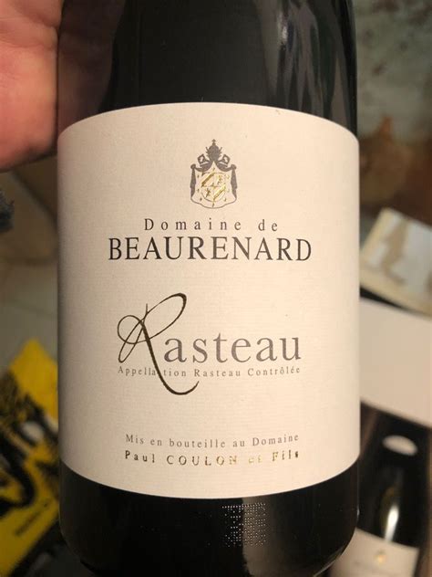 Domaine De Beaurenard Paul Coulon Et Fils Rasteau France Rh Ne