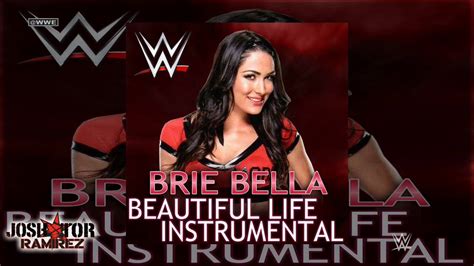 Wwe Beautiful Life Instrumental [brie Bella] By Cfo Dl W Custom Cover Youtube