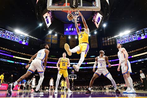 Photos Lakers Vs Thunder Photo Gallery Nba