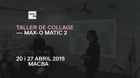 Jam De Collage Amb Max O Matic Enregistrament Audiovisual Activitat