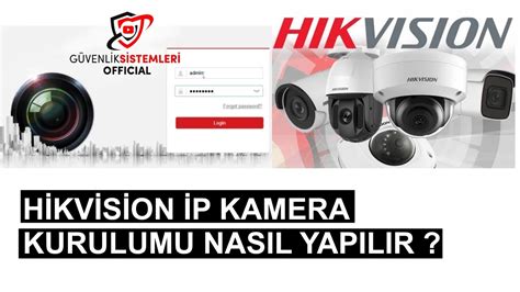 Hikvision ip kamera kurulumu - YouTube