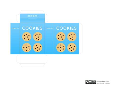 Envoltura Individual Para Galletas Cajas Para Galleta