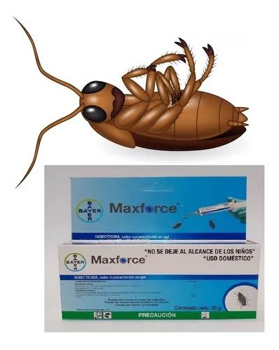 Maxforce Gel Bayer Original Gr Mata Cucarachas Max Force