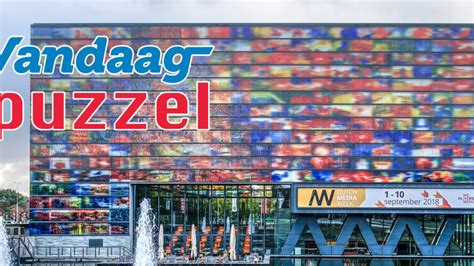 MAX Vandaag Puzzel Museum Beeld En Geluid In Hilversum MAX Vandaag