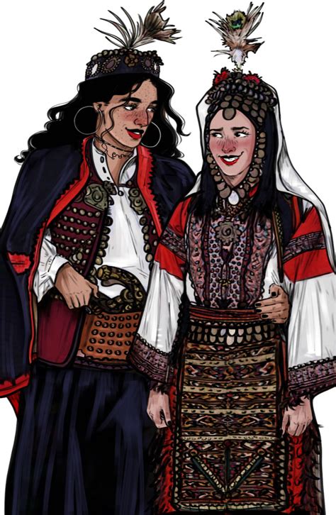 Aleksandra On Tumblr Bosnian Girls Being Very Gay While Wearing Men And Womens Traditional Costumes