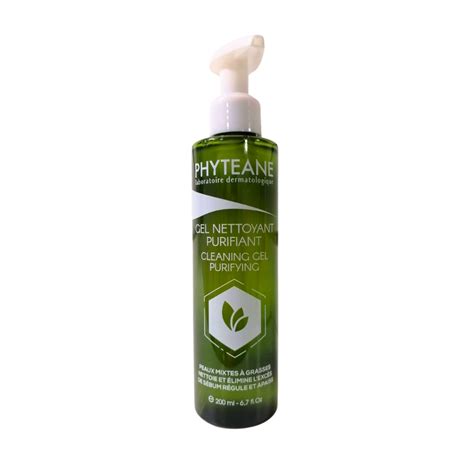 Phyteane Gel Nettoyant Purifiant peaux mixtes à grasses 200ml Beautymall