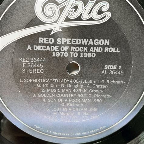 Reo Speedwagon A Decade Of Rock And Roll To Etsy