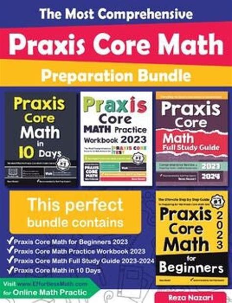 The Most Comprehensive Praxis Core Math Preparation Bundle Etsy