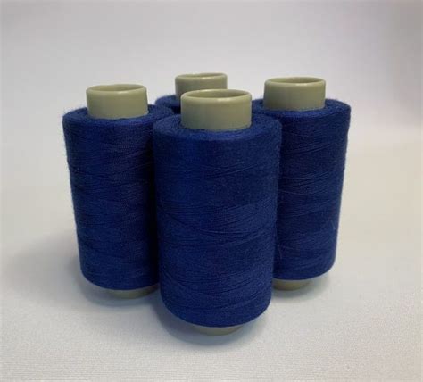Нитки швейные армированные Синий 1000м (art.2960) | COUTURE.BY