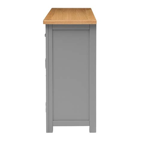 Sussex Storm Grey Large Sideboard The Cotswold Company