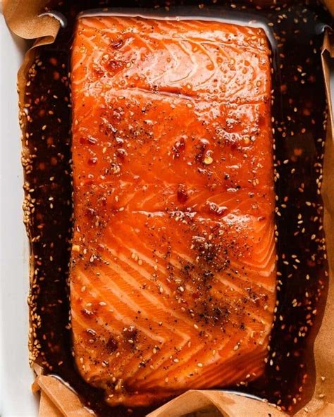 Honey Ginger Glazed Salmon Lindsey Eats