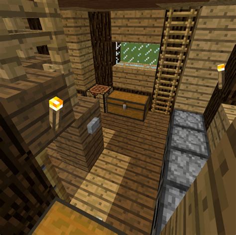 Fantasy Fishing Village House 1 - Blueprints for MineCraft Houses, Castles, Towers, and more ...