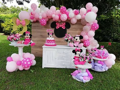 Pin De T C Manualidades En Minnie Mouse Birthday Party Fiesta Minnie