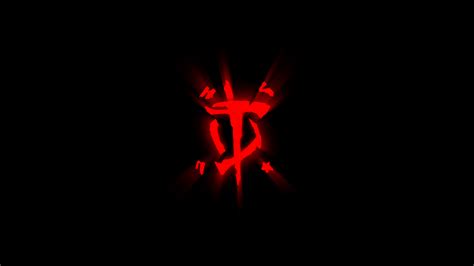 2560x1440 Resolution Doom Slayer Symbol 1440P Resolution Wallpaper ...