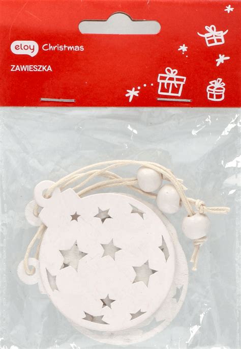 ELOY CHRISTMAS Zawieszka 7x7 Cm 3 Szt Drogeria Rossmann Pl