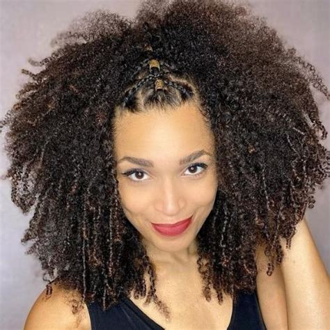 45 Quick And Easy Natural Hairstyles Curly Girl Swag