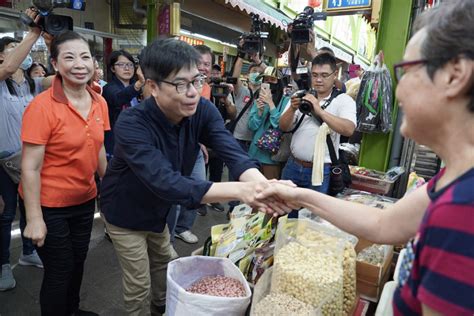 陳其邁體驗端午包好粽 三鳳中街店家喊凍蒜 芋傳媒 Taronews