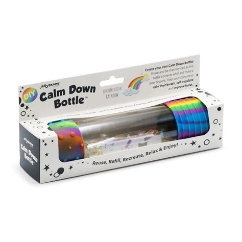 diy calm  bottle rainbow   darlings