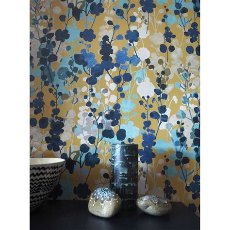 Ohpopsi Jardin Blossom Jrd50126w Wallpaper Royal Mustard Naken