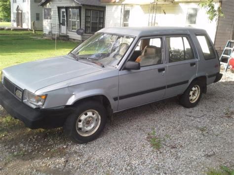 1986 Toyota Tercel Wagon 4wd For Sale Photos Technical Specifications