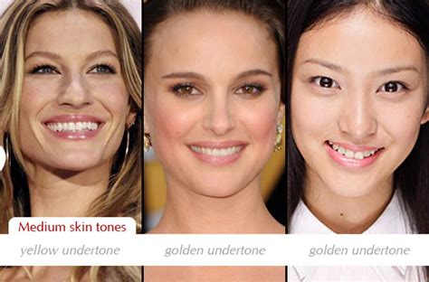 Make Up Charts Determining Your Skin Tone And Undertone