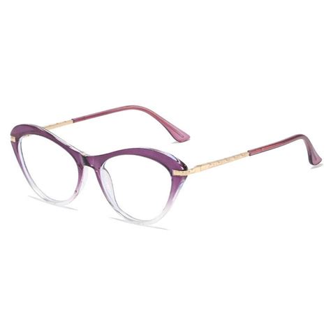 Ccspace Womens Full Rim Square Cat Eye Tr 90 Titanium Eyeglasses 53226