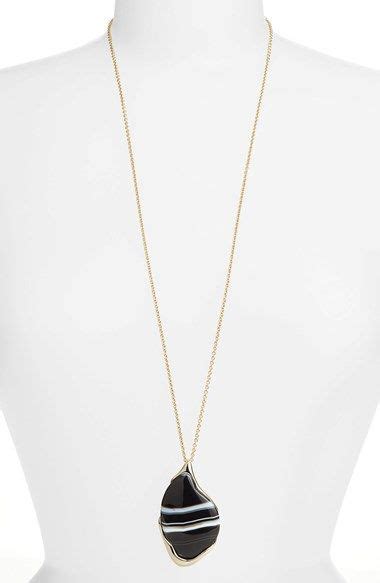 Alexis Bittar Miss Havisham Liquid Long Pendant Necklace