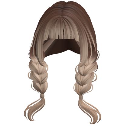 Cottage Core Braids Light Brown Roblox