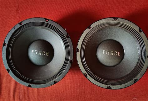 Pair Of EV Electro Voice Force 10 10 8ohms 150w Reverb UK