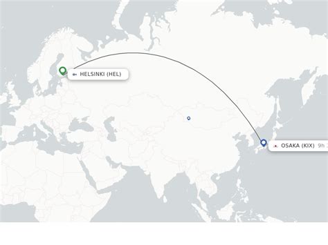 Direct Non Stop Flights From Helsinki To Osaka Schedules