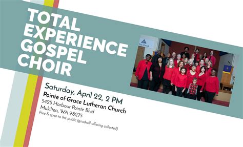 2017 03 22 Total Experience Gospel Choir Banner My Edmonds News