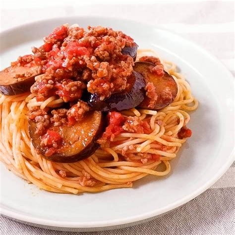 トマト缶でなすのミートソースパスタ 作り方・レシピ クラシル