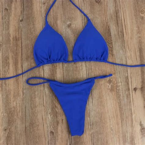 Maillot De Bain Couleurs Nouveau Sexy Minuscule String Bikini Femmes Maillots De Bain Femme