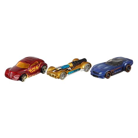 Hot Wheels lü Araba Seti Kahverengi Mor Mavi Toyzz Shop