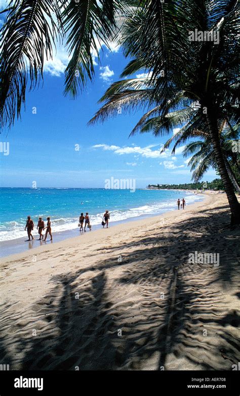 Beach At Montego Bay Near Hotel Jack Tar Village Dominican Republic Archipelago Of The Greater