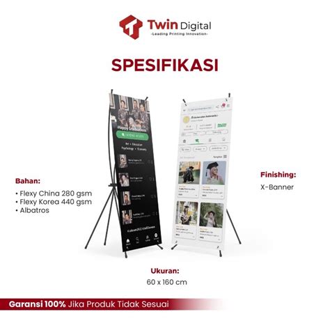 Jual Custom X Banner Wisuda Graduation Sidang Standing Spanduk