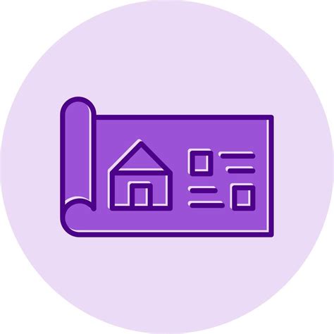 House Blueprint Vector Icon 38864155 Vector Art At Vecteezy