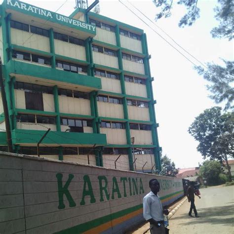 Karatina University Courses And Fees Structure 2024